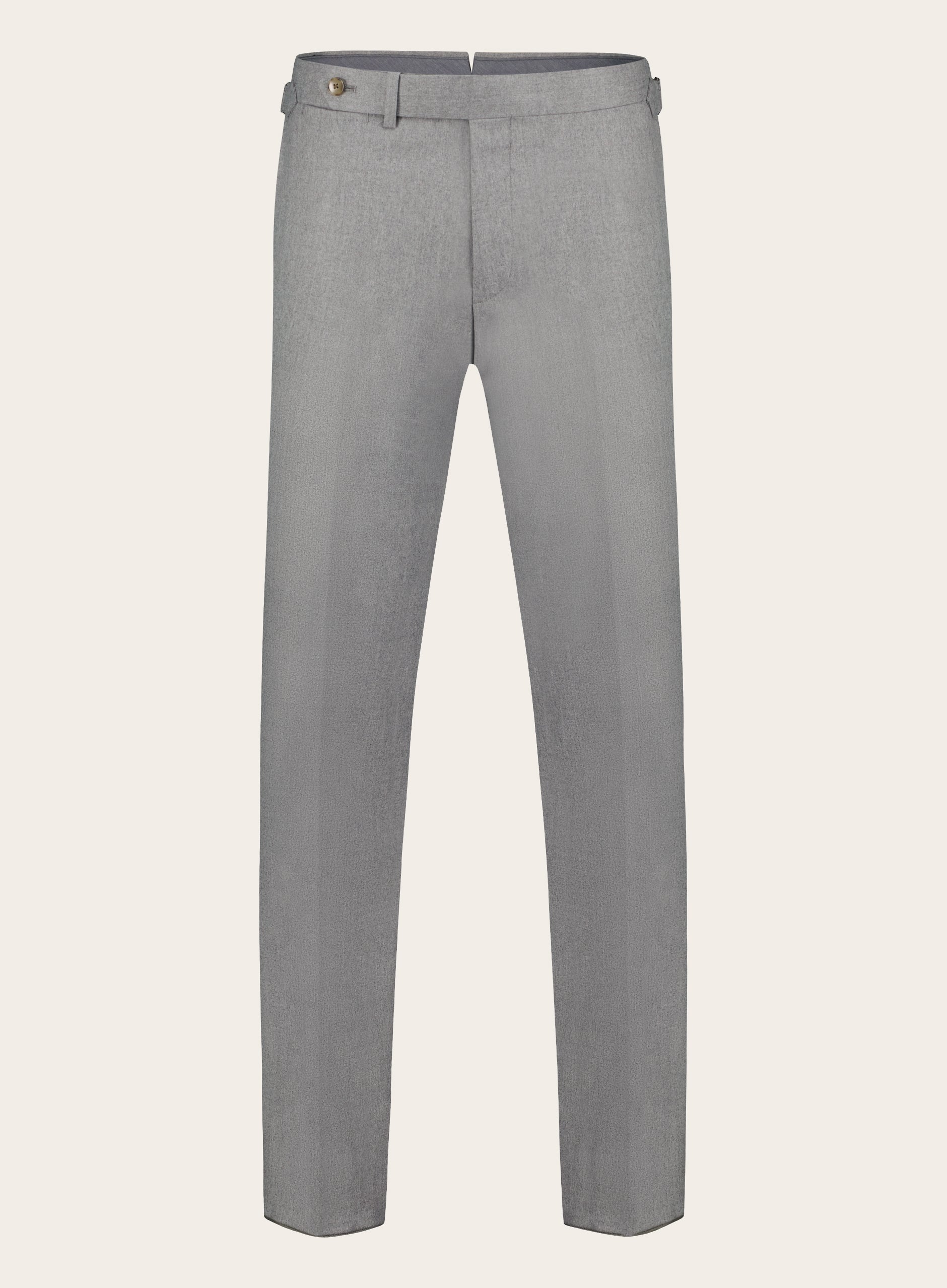 Slim-fit pantalon van wol | L.Grijs