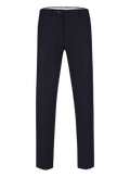 5-pocket broek in cashmere stretch | BLUE NAVY