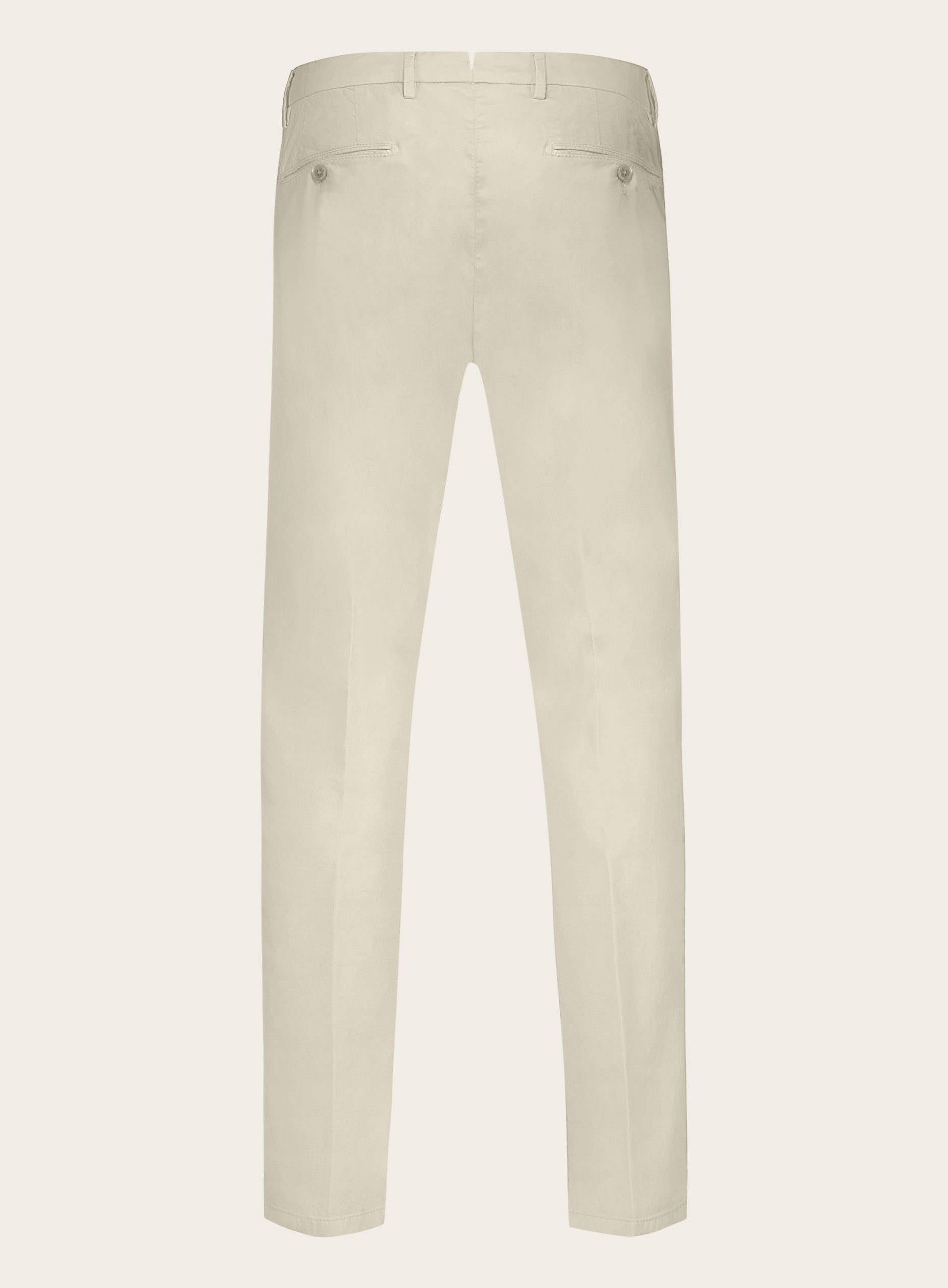 Pantalon van katoen | Beige