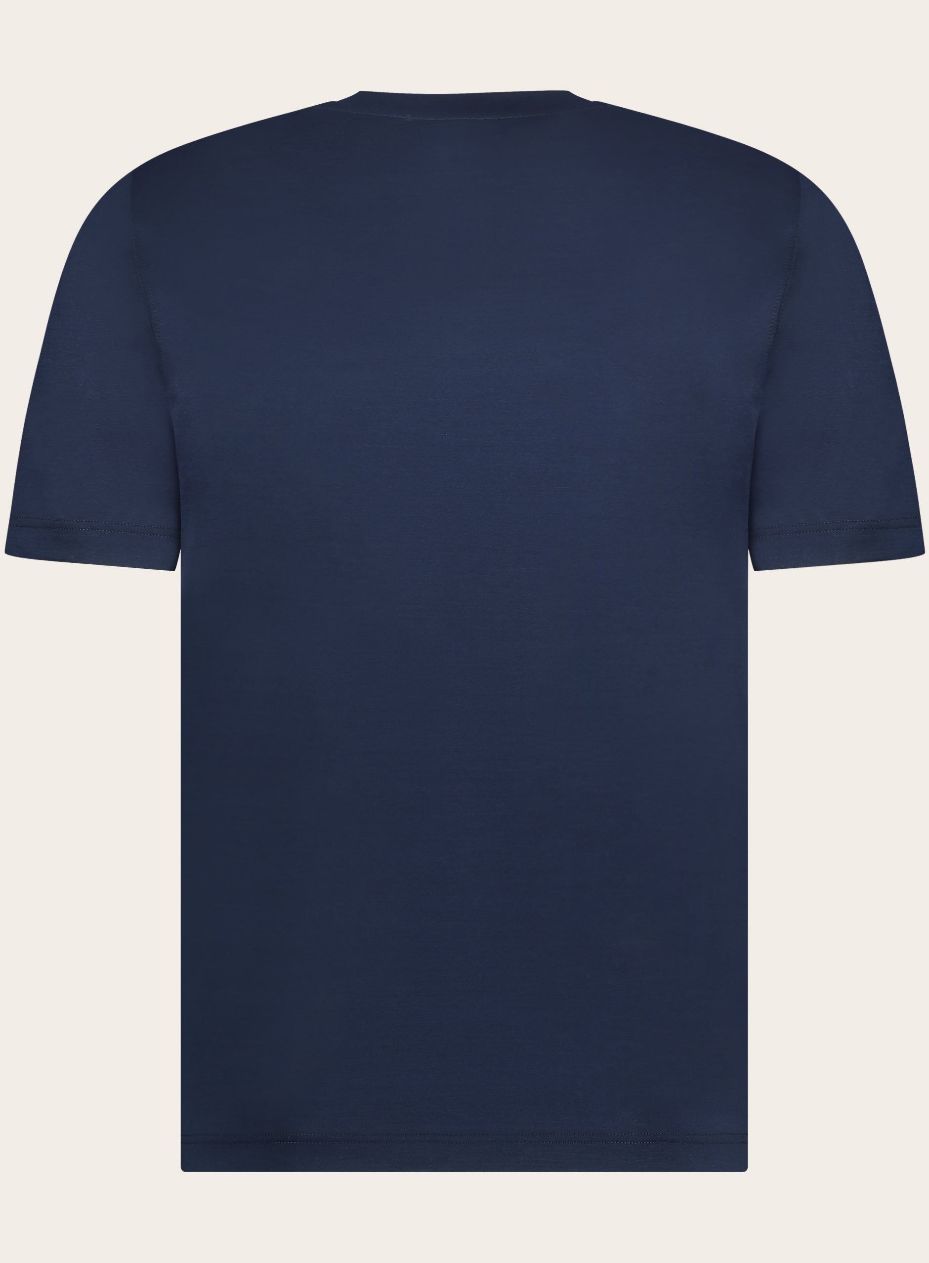 T-shirt van katoen | BLUE NAVY