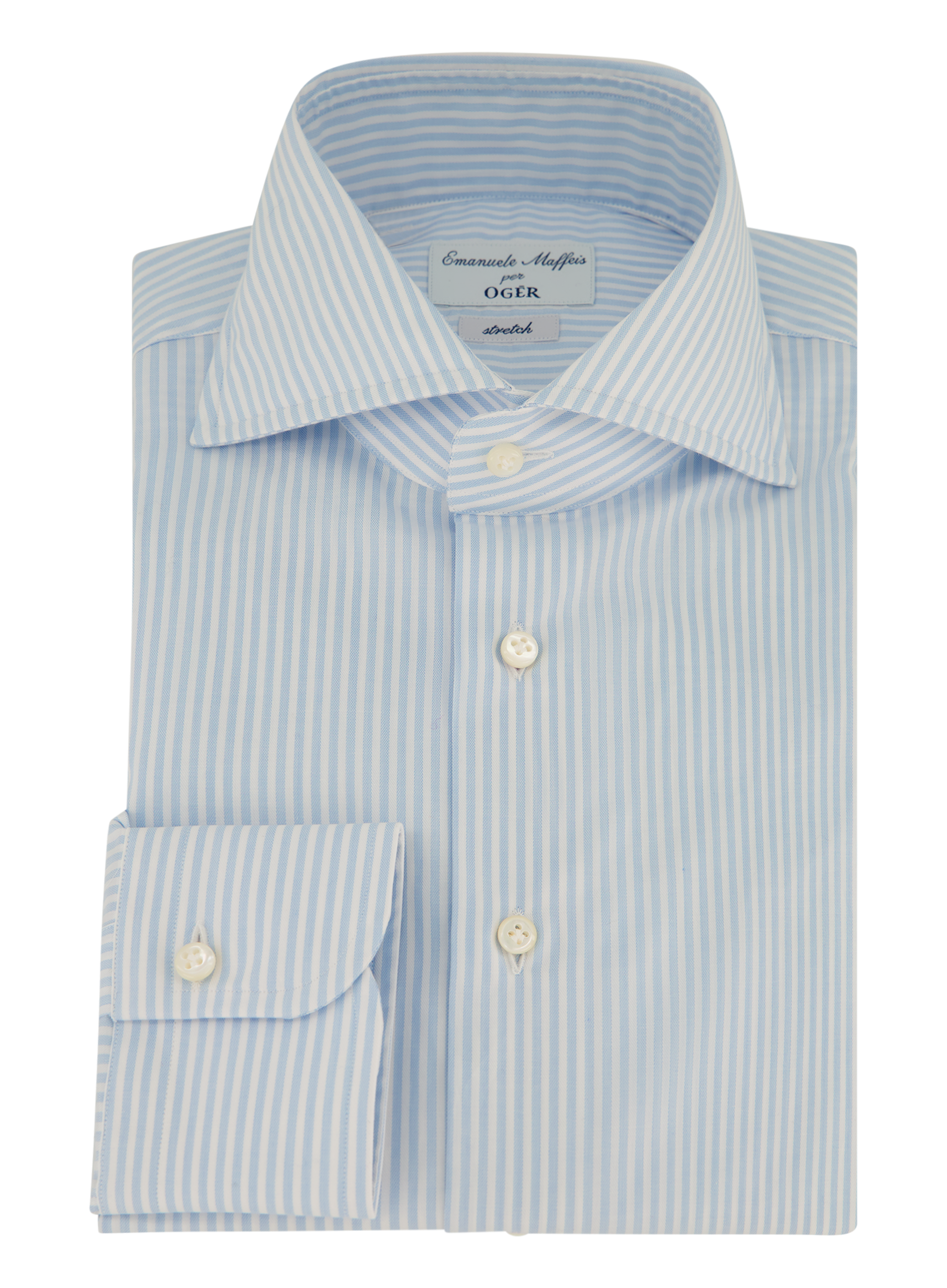 Shirt van katoen | L.Blauw