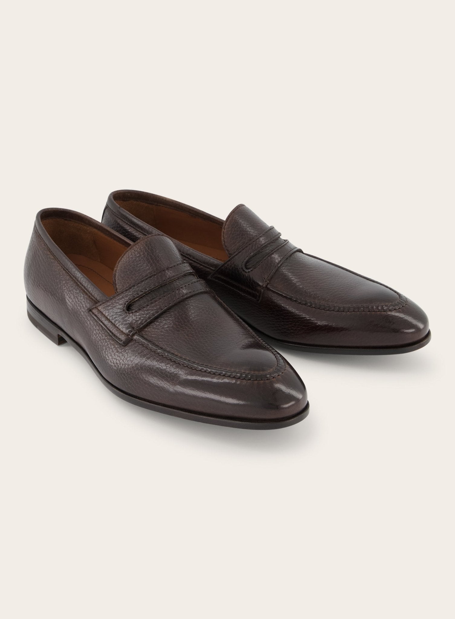 Lederen loafers | D.Bruin