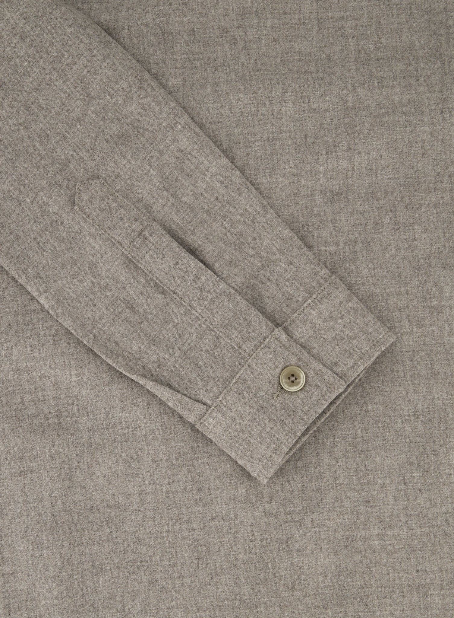 Urus overshirt van wol en cashmere | Beige