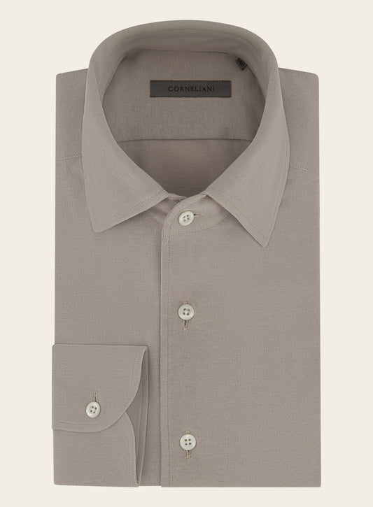 Shirt van katoen | Beige