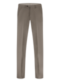 Pantalon van katoen en lycocell | TAUPE