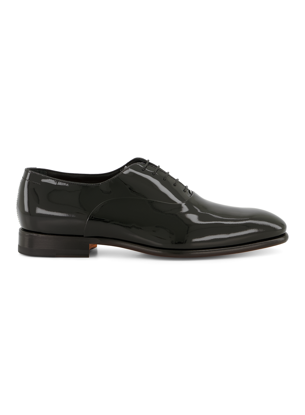 Veterschoenen van leer | Zwart