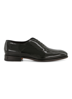 Veterschoenen van leer | Zwart