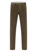 Corduroy broek van katoen | TAUPE GRIJS