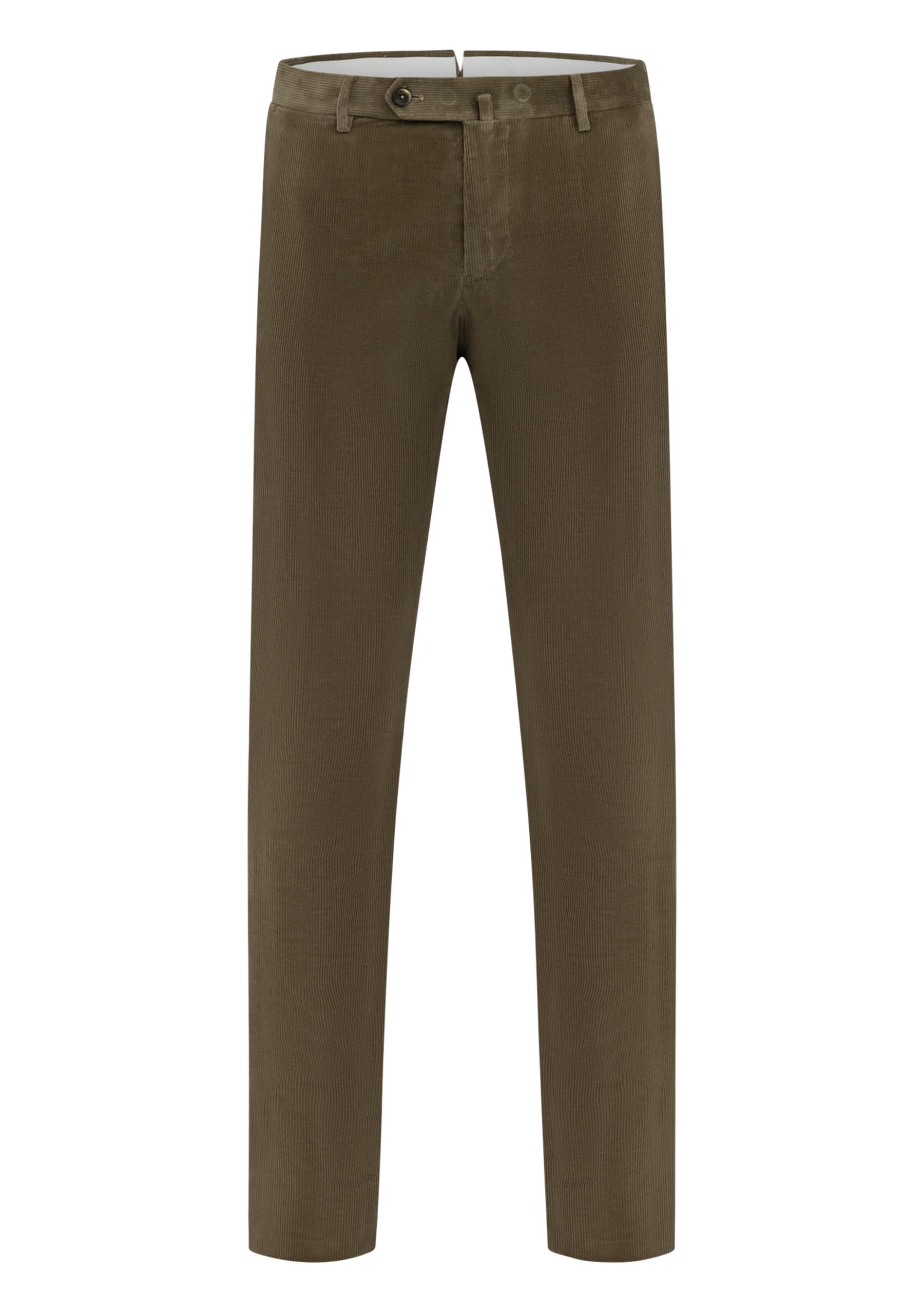 Corduroy broek van katoen | TAUPE GRIJS