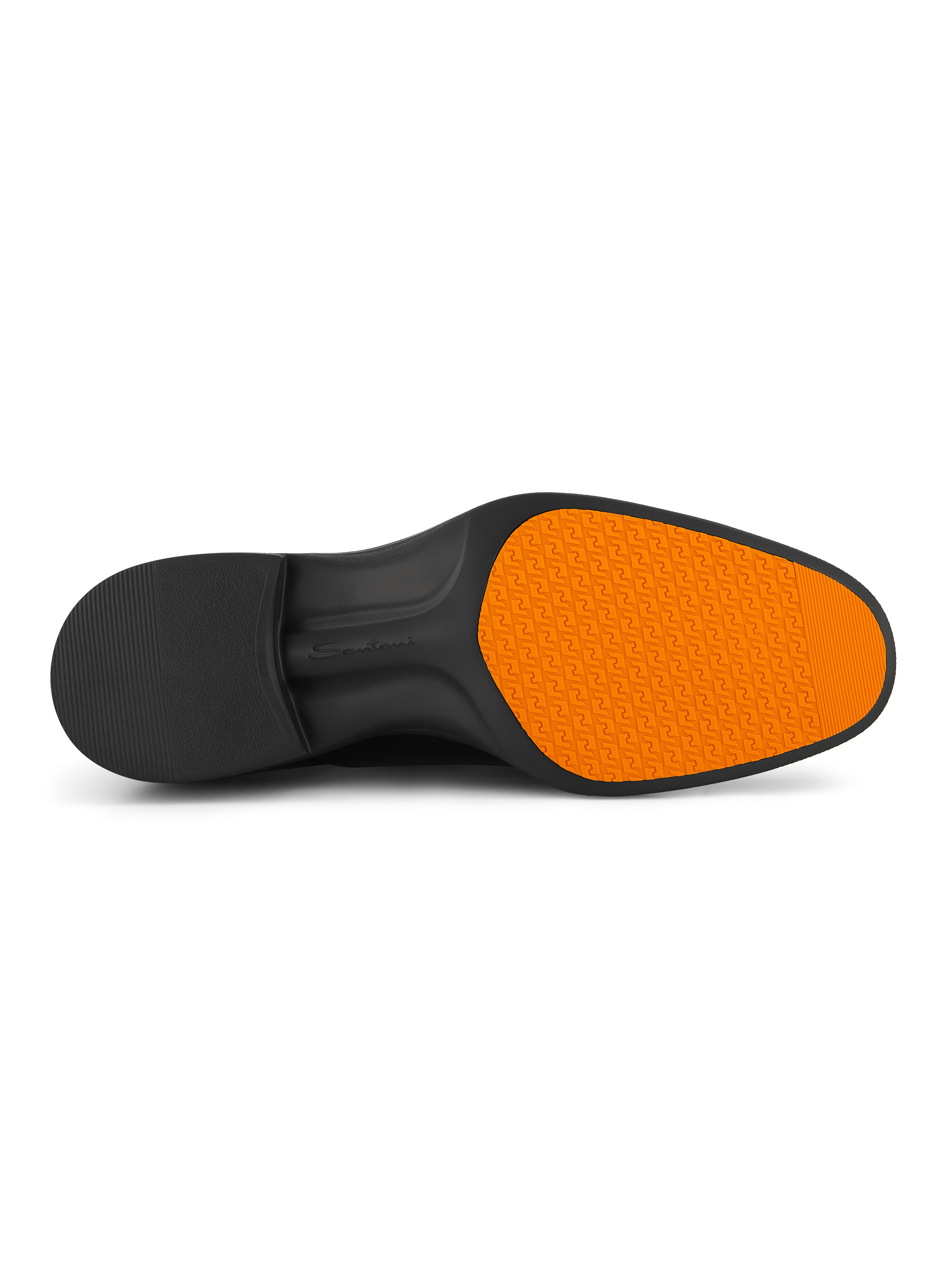Veterschoenen van leer | Zwart