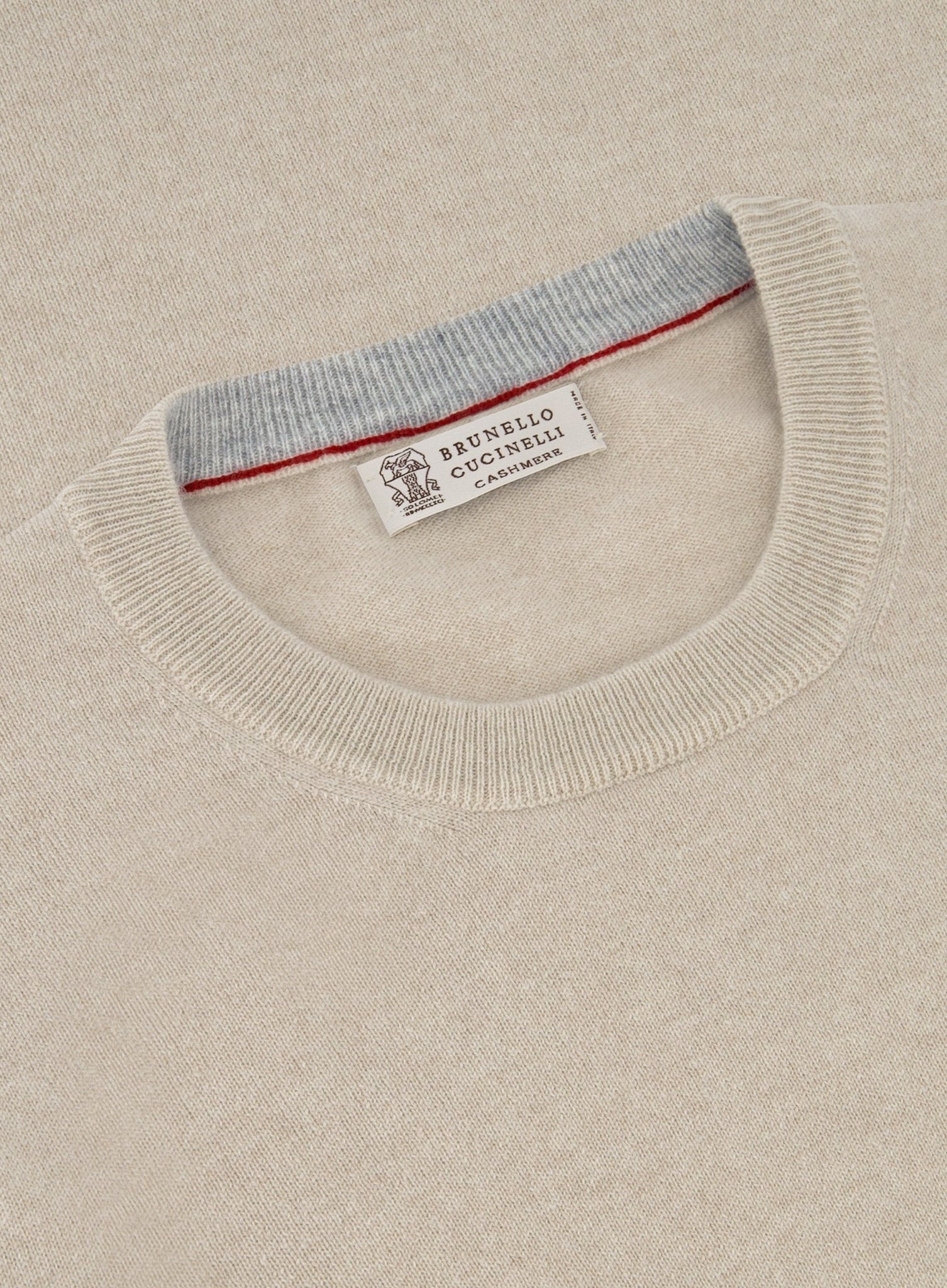 Crewneck van cashmere | Beige