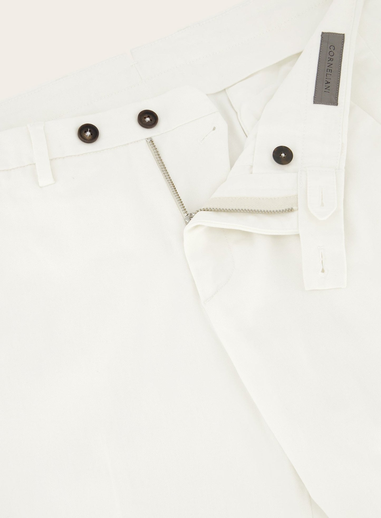 Pantalon van katoen |Wit