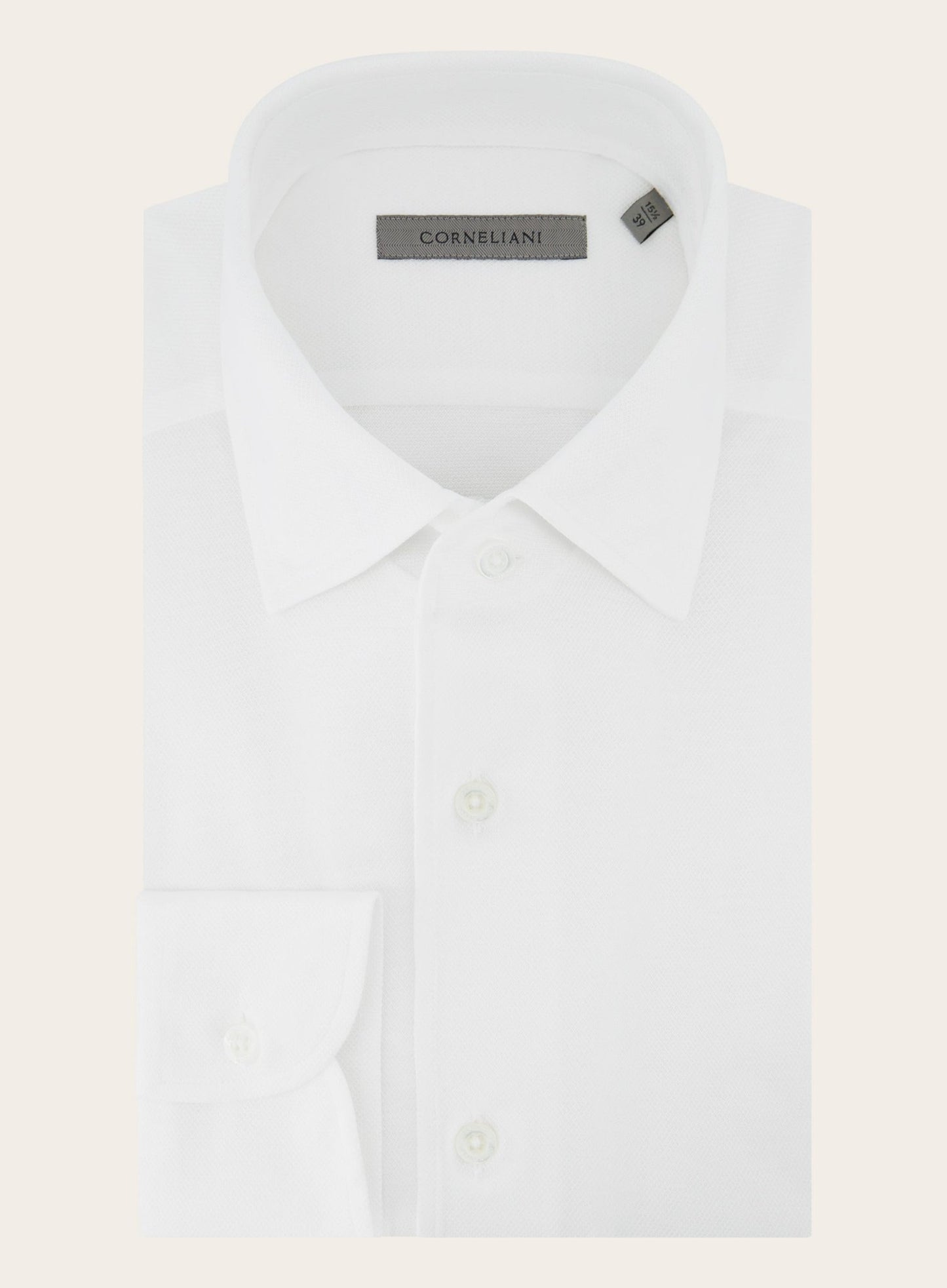 Regular-fit oxford overhemd | Wit