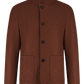 Jas van cashmere | Roest