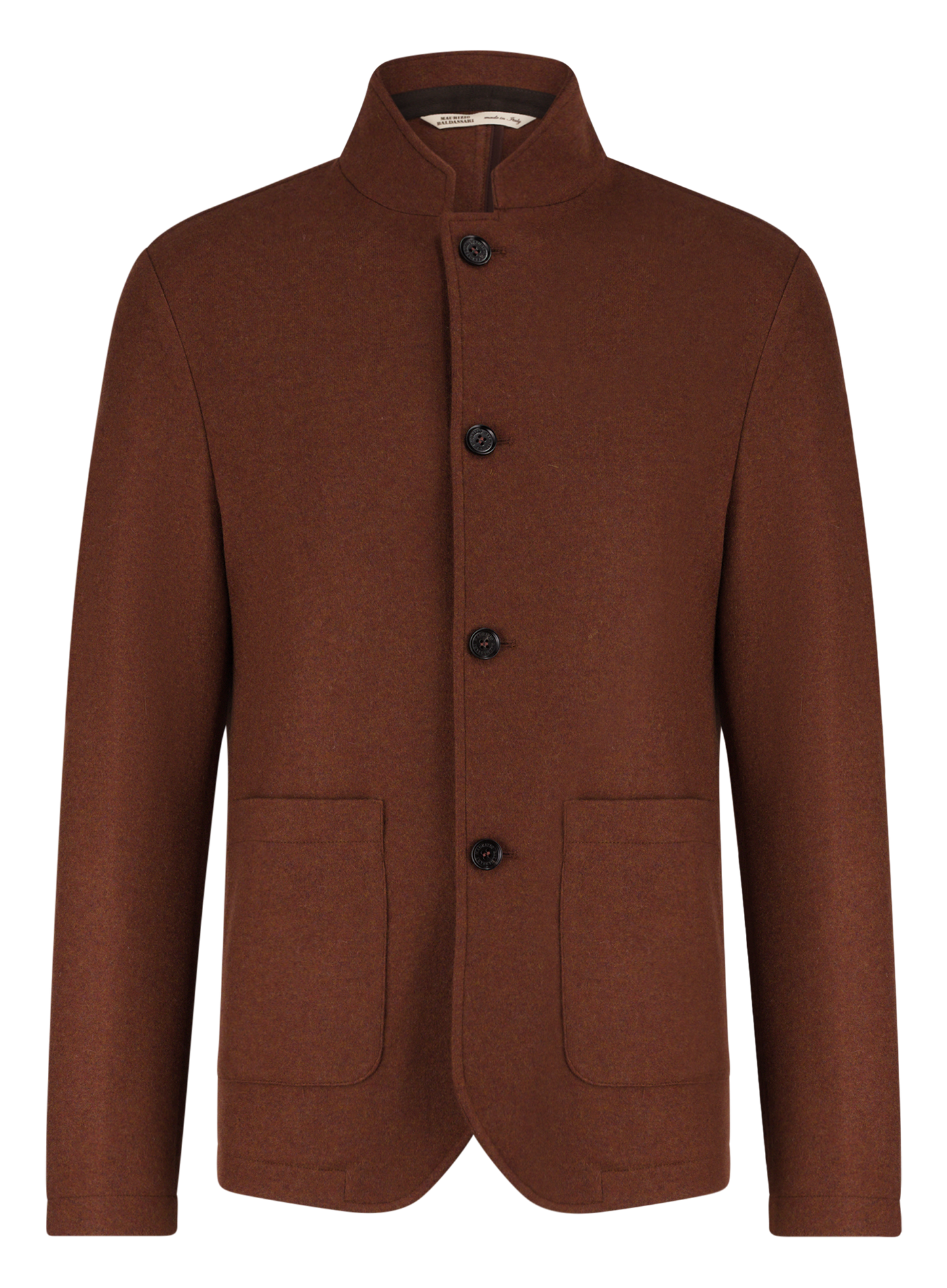 Jas van cashmere | Roest