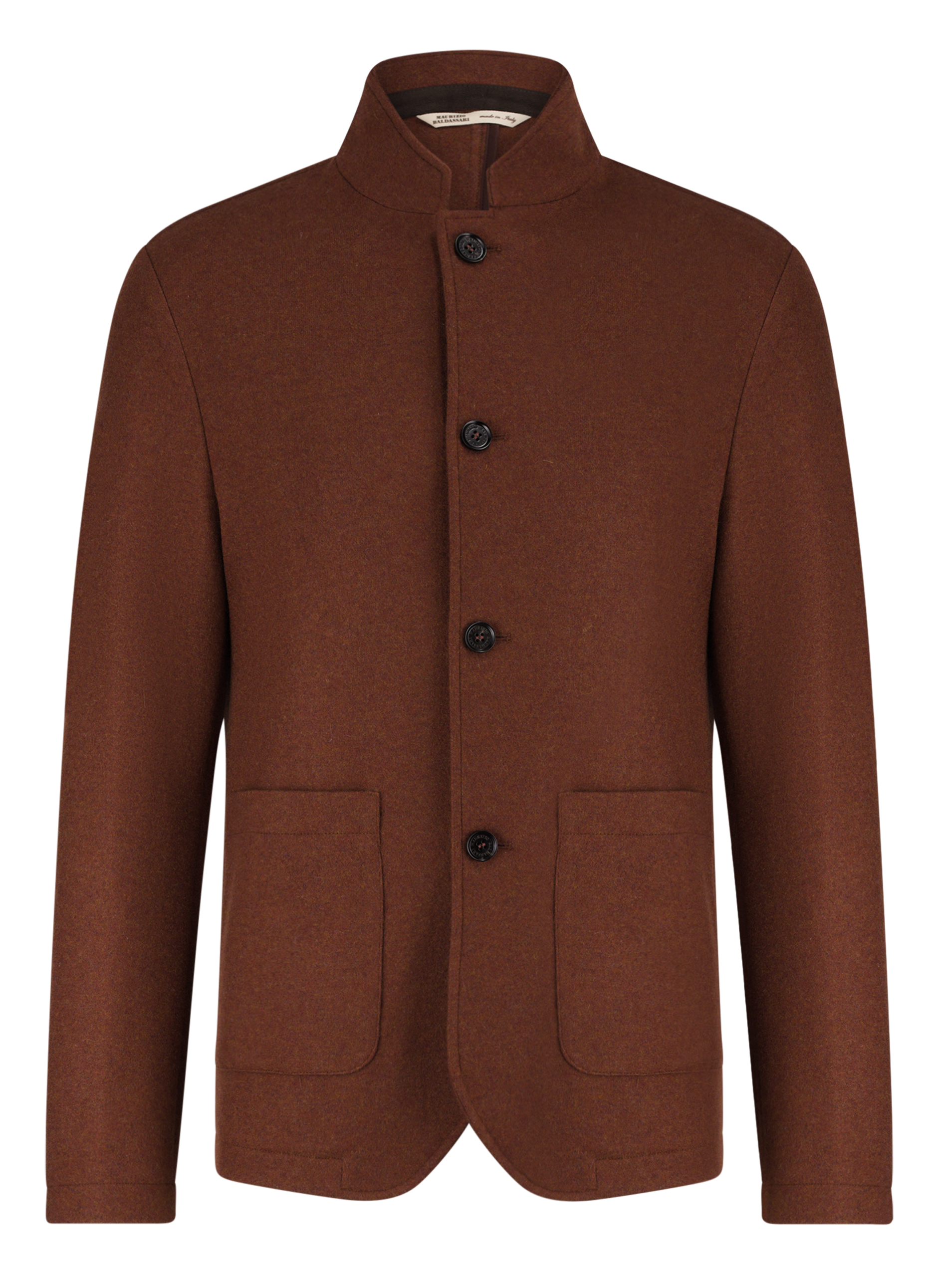 Jas van cashmere | Roest