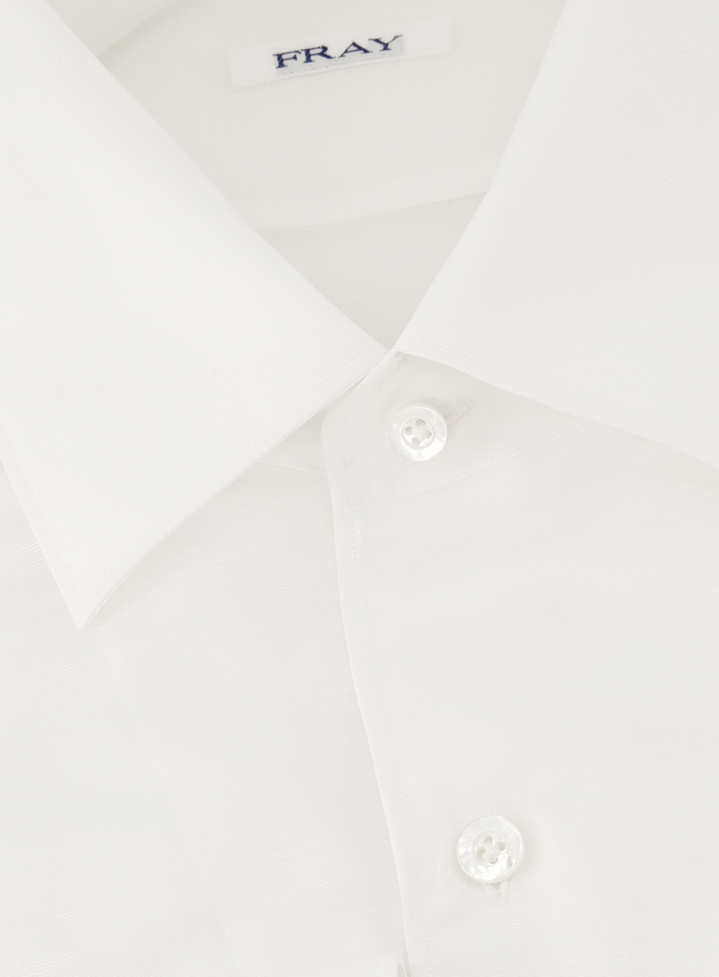 Shirt van katoen en linnen | FULL_WIDTH | Wit