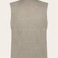 Bodywarmer van cashmere | Beige