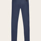 Pantalon van katoen en elastaan | BLUE NAVY