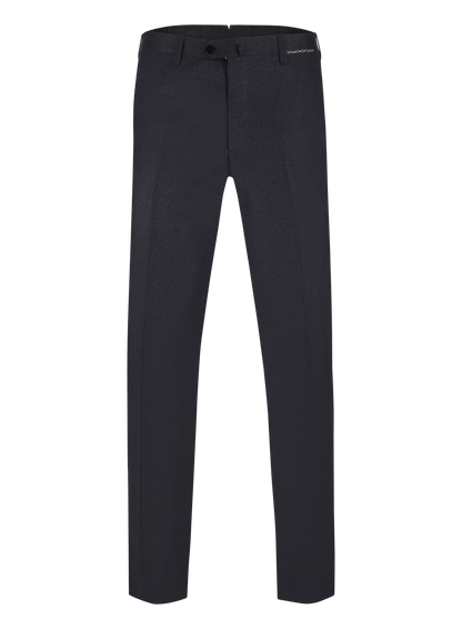 Handgemaakte pantalon van wol en cashmere | Antraciet