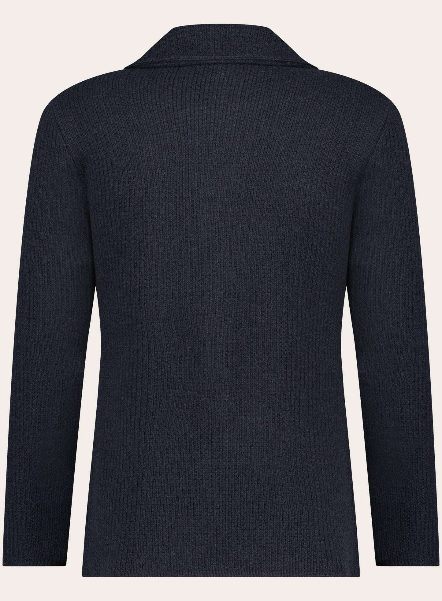 Regular-fit jasje van cashmere | BLUE NAVY