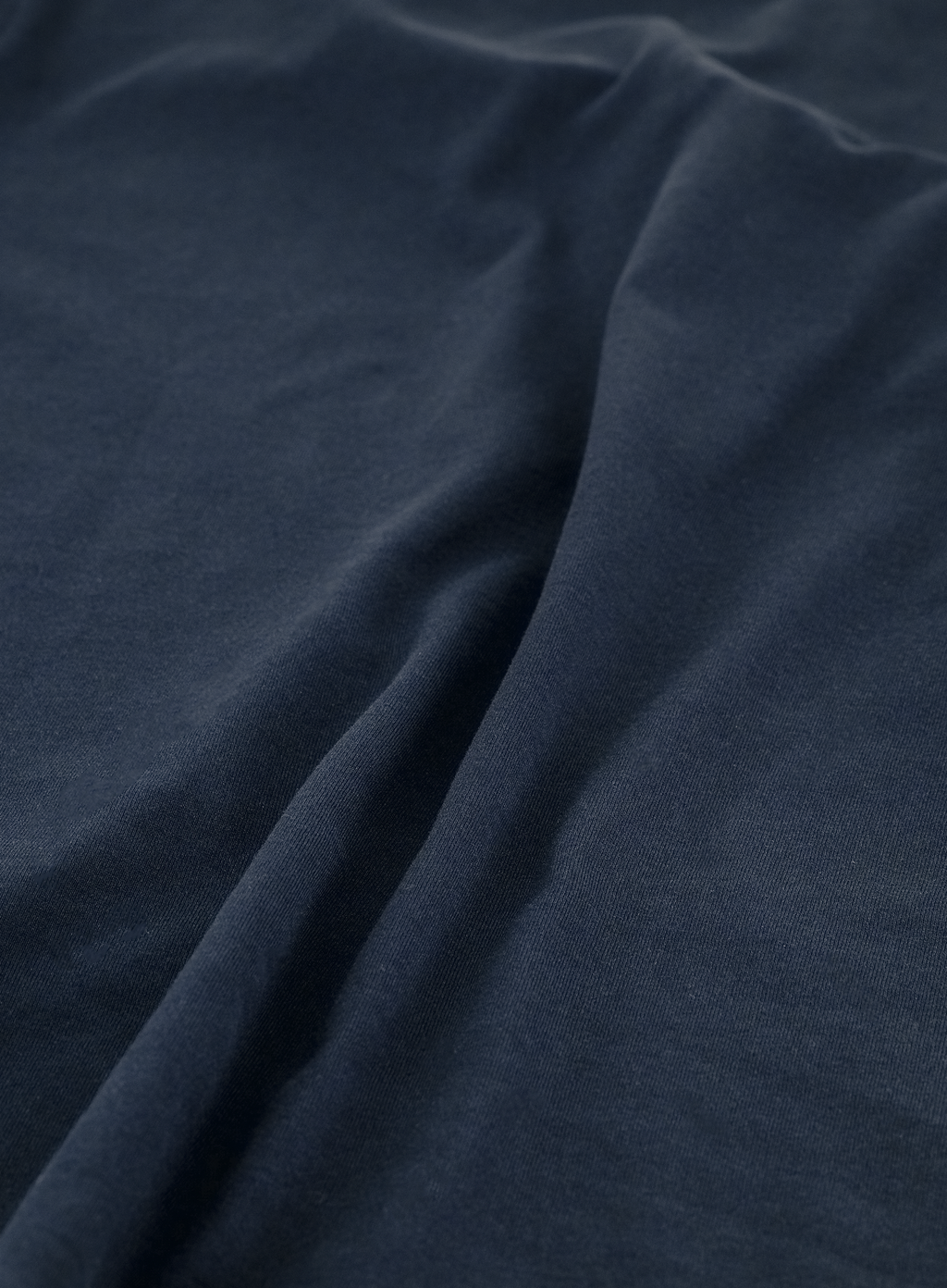 Buttonless polo van katoen | FULL_WIDTH | BLUE NAVY