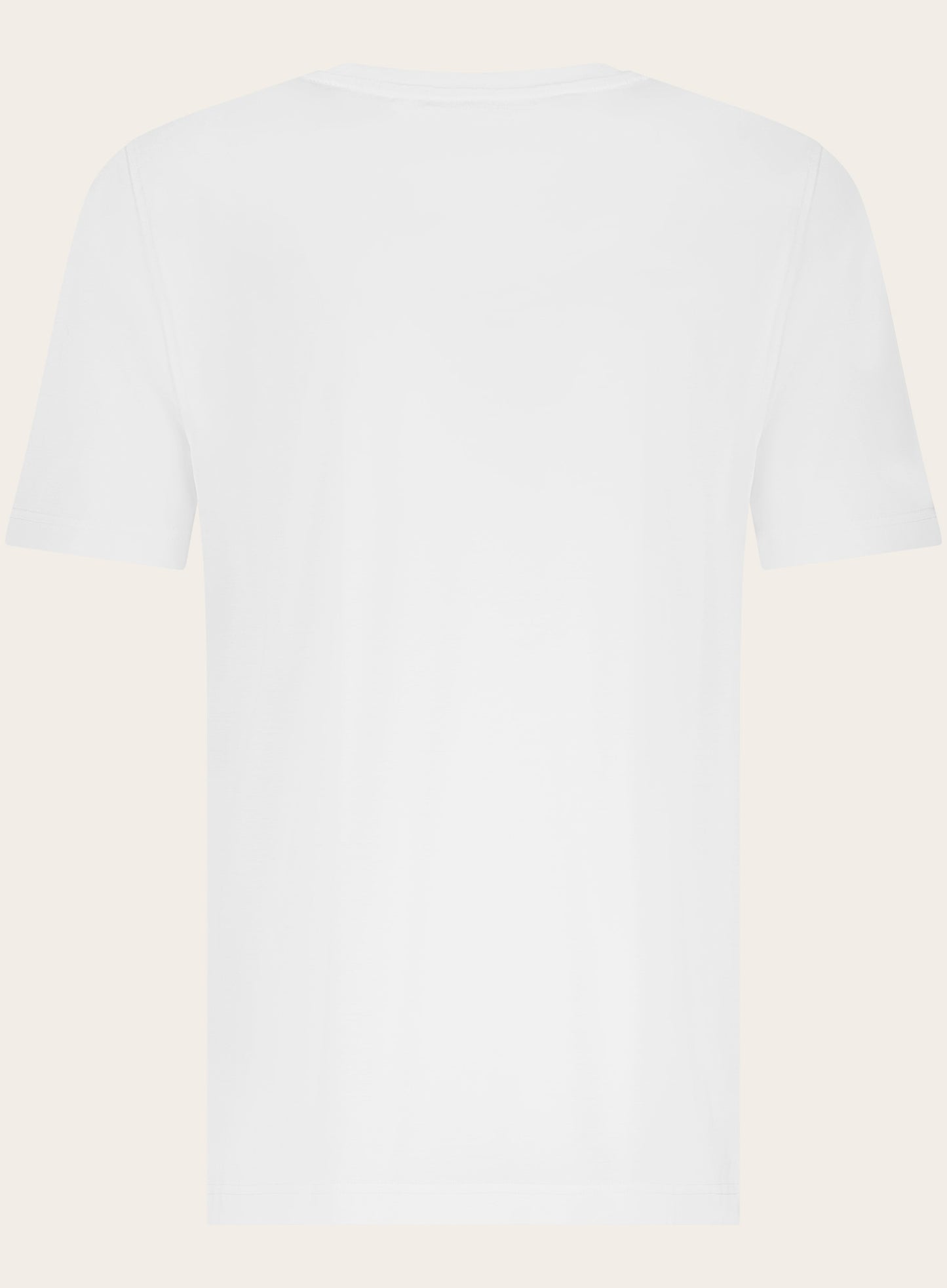 T-shirt van katoen | Wit