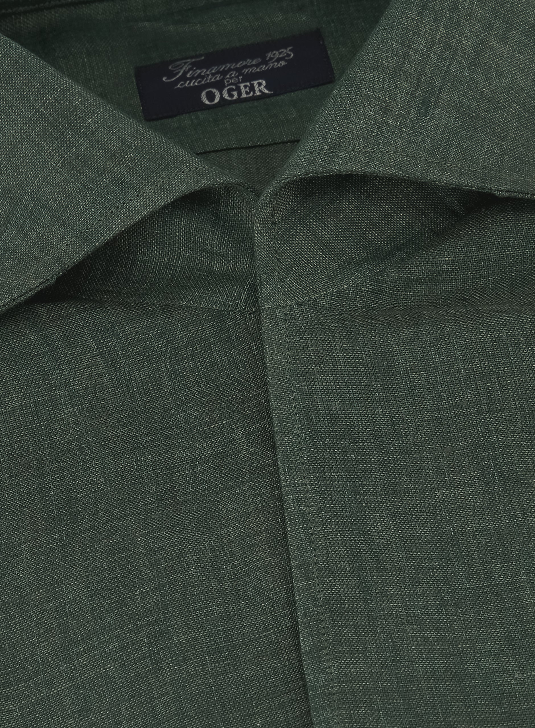 Napoli shirt van linnen | FULL_WIDTH | D.Groen