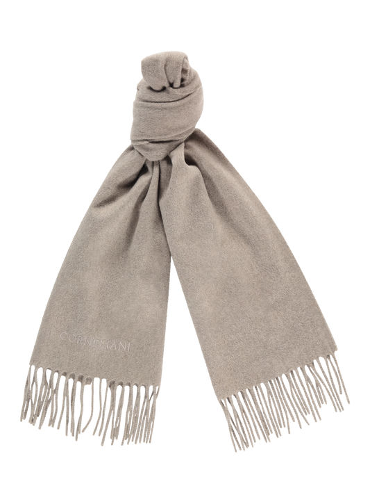 Shawl van cashmere | Beige