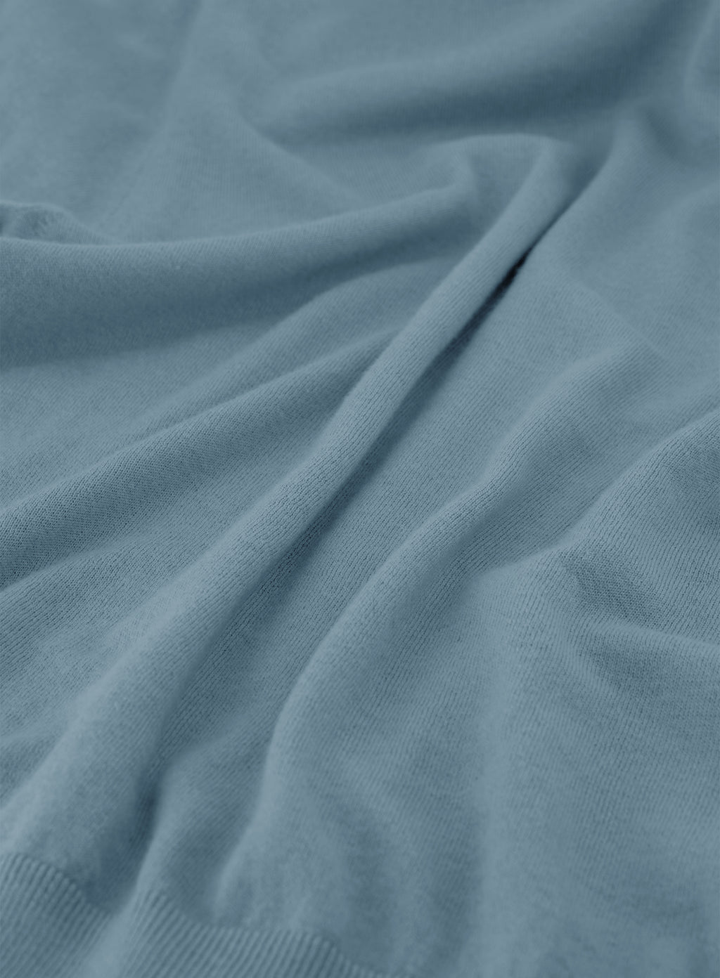 Ritsvest van cashmere en zijde | FULL_WIDTH | Aqua