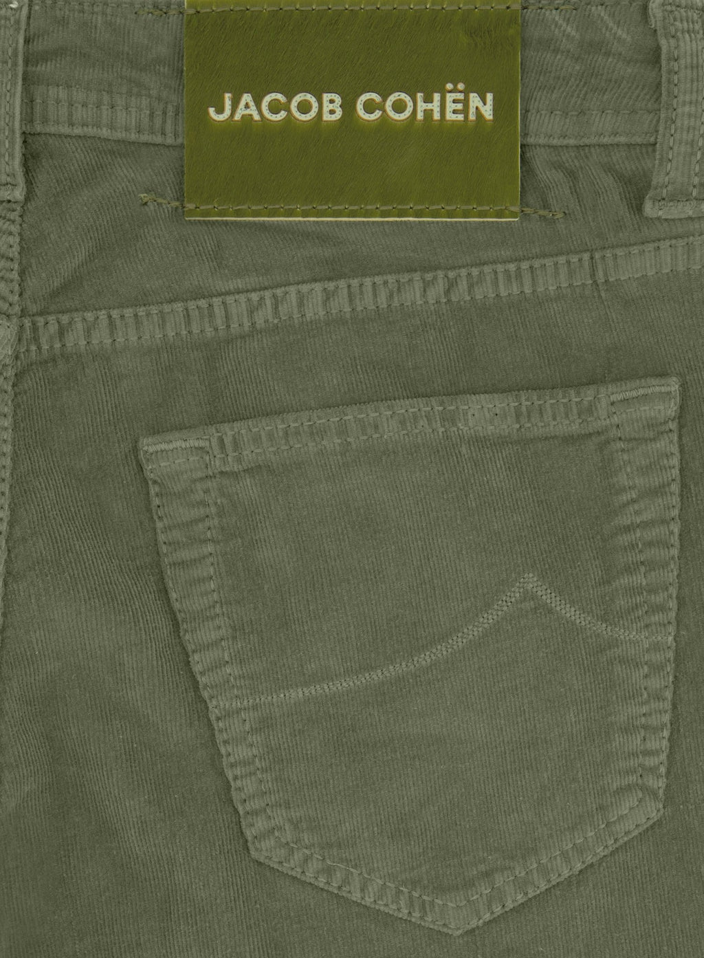 Nick Slim-fit Geribde Jeans | FULL_WIDTH | Groen