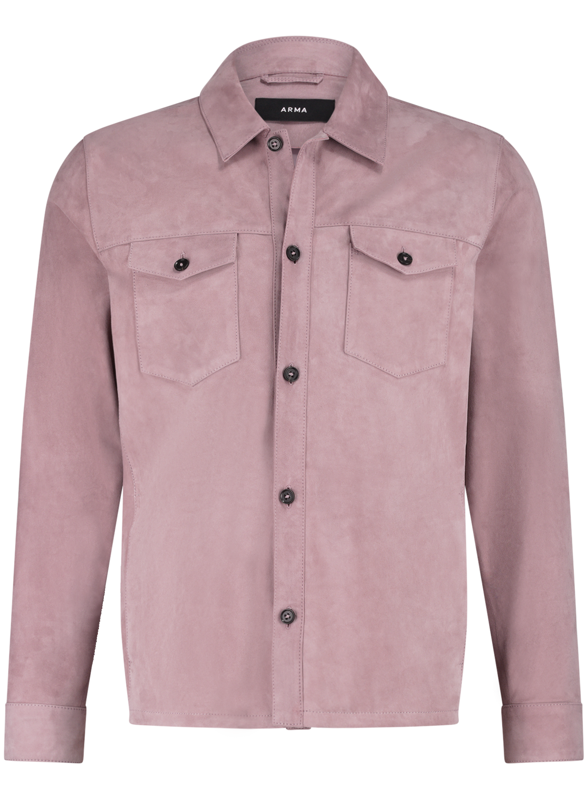 Overshirt van suède | ROZE