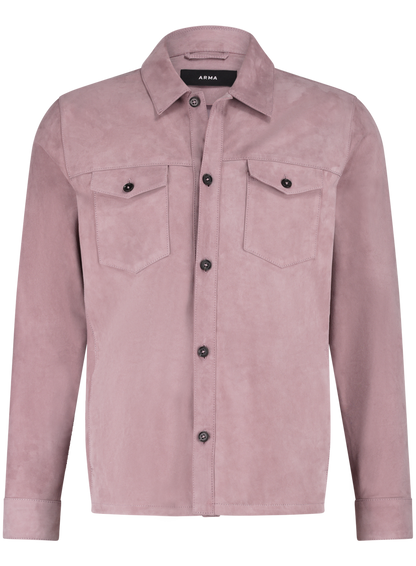 Overshirt van suède | ROZE