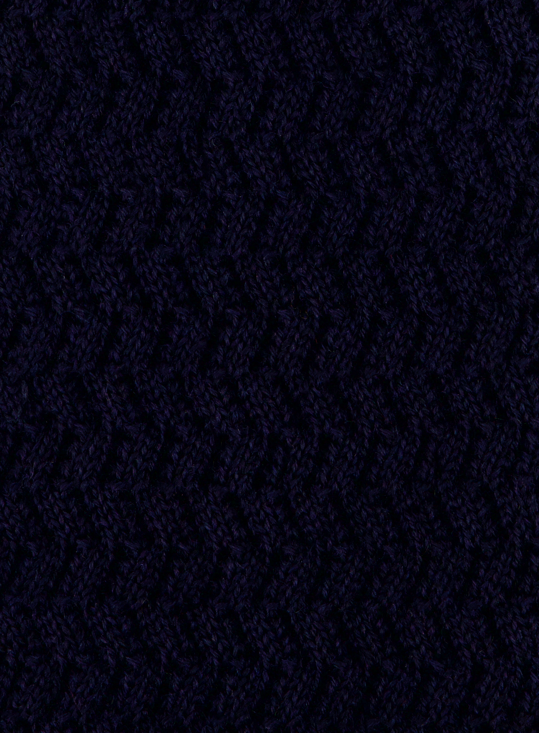 Knitted stropdas van wol | FULL_WIDTH | BLUE NAVY