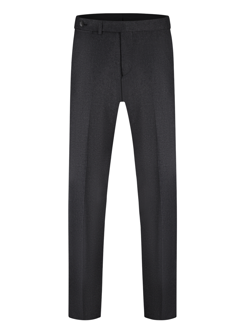 Pantalon van wol | Antraciet