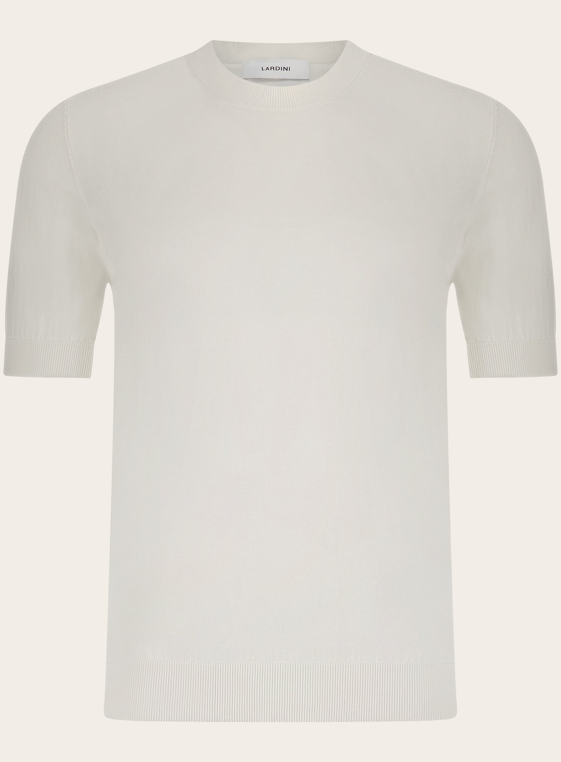 T-shirt van katoen | Wit