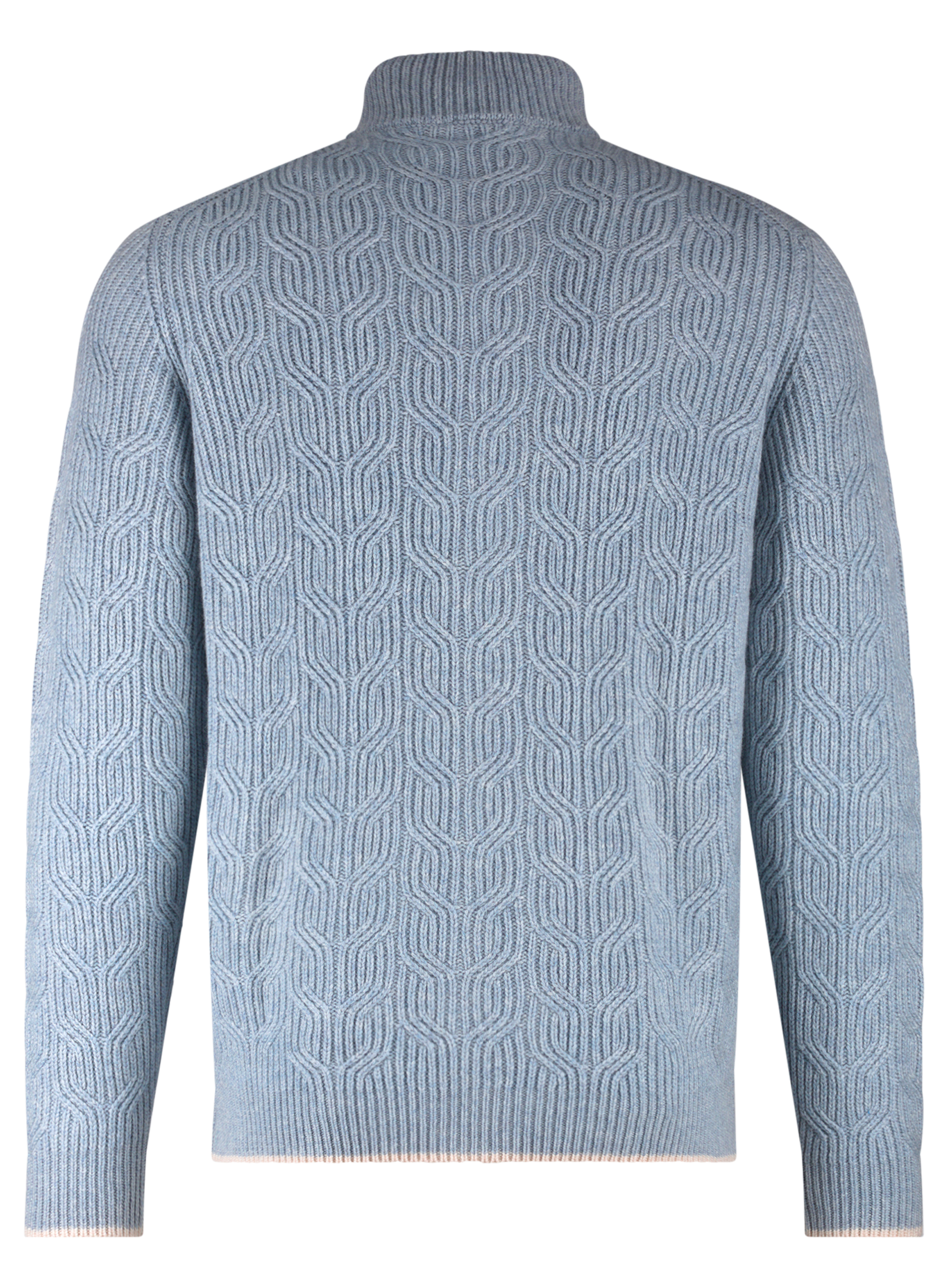 Cashmere zago ritsvest | L.Blauw