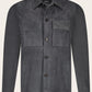 MEX overshirt van suède | WARM GREY