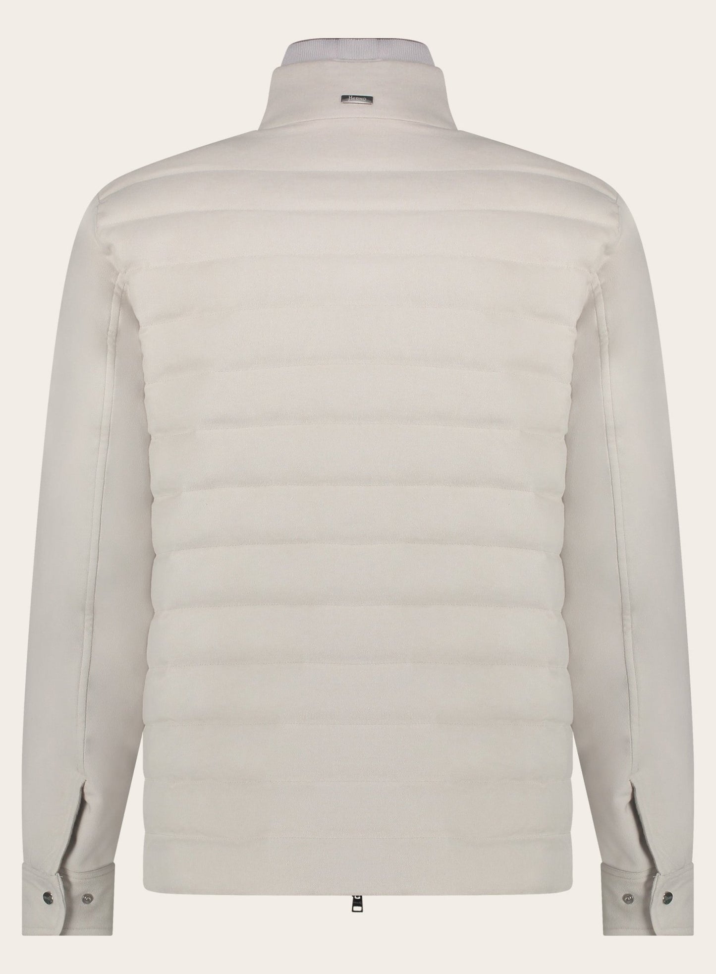 Padded jacket made of silk and cotton