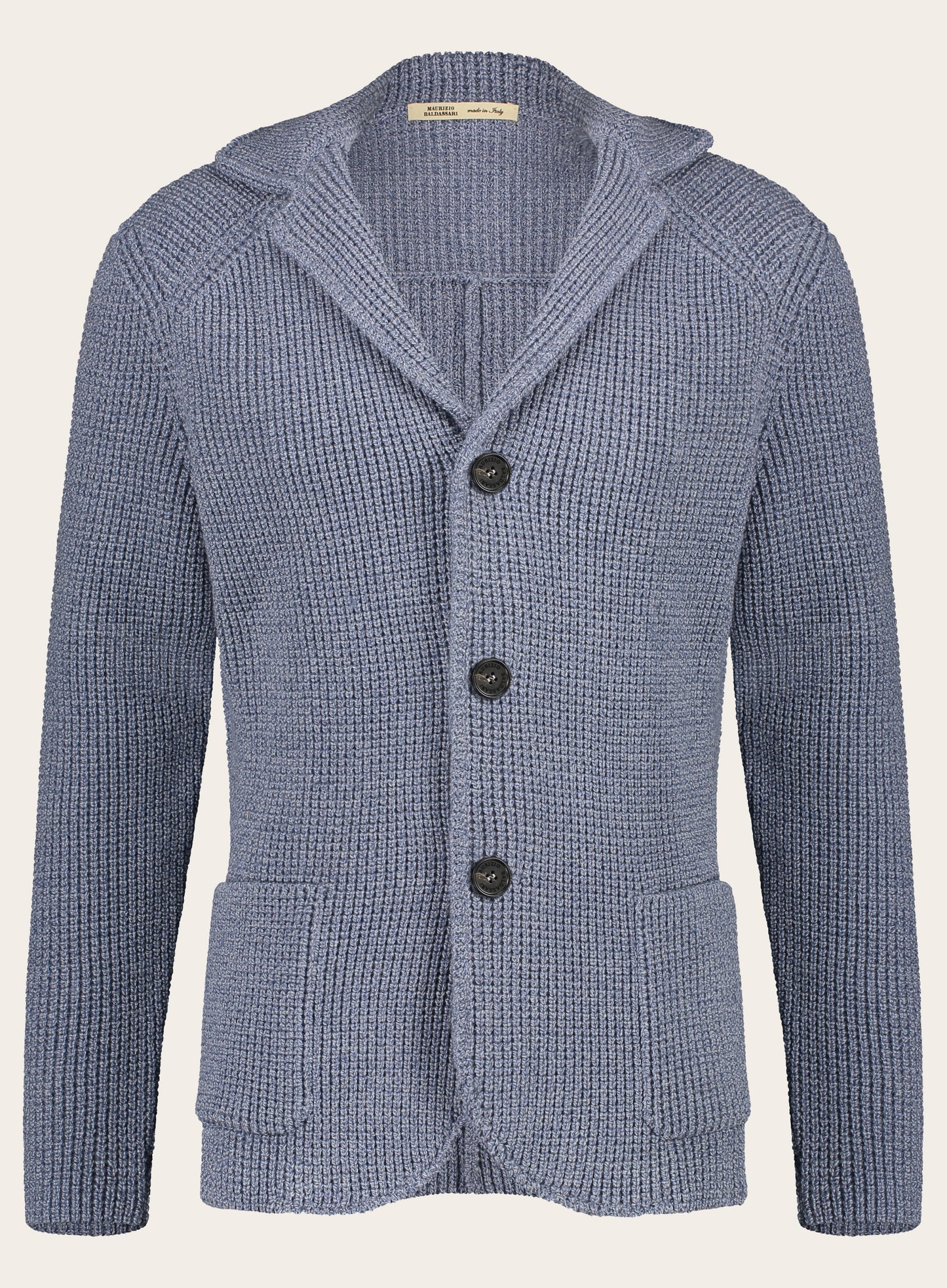 Regular-fit jasje van wol | L.Blauw