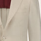 Slim-fit jasje van cashmere | Beige