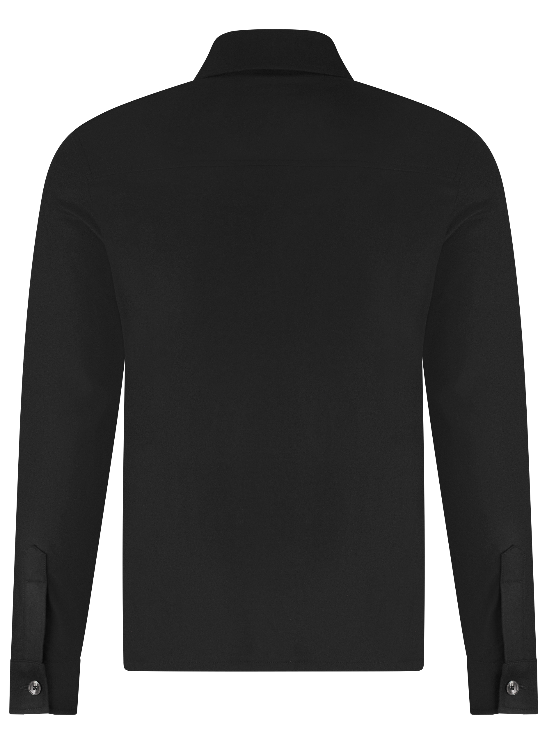 Urus overshirt van wol en cashmere | Zwart