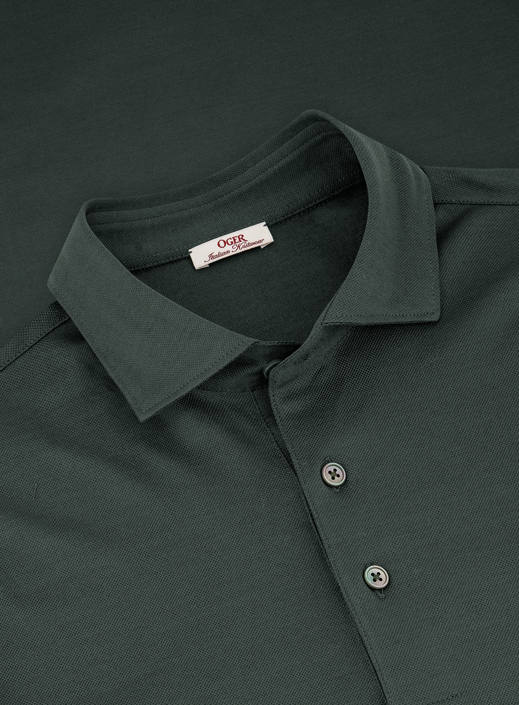 Poloshirt van katoen | FULL_WIDTH | D.Groen