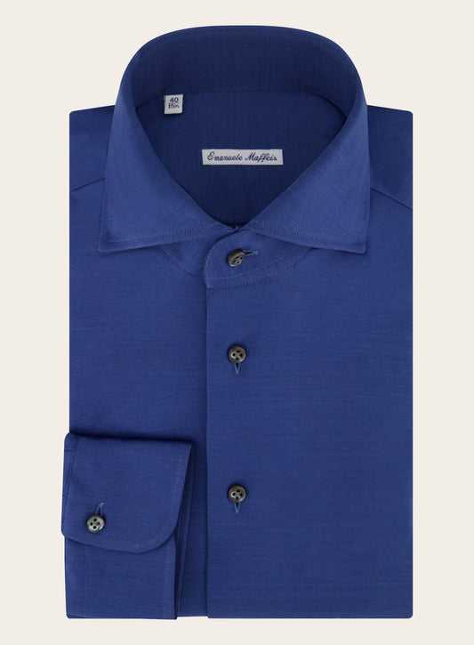 Shirt van katoen | Blauw
