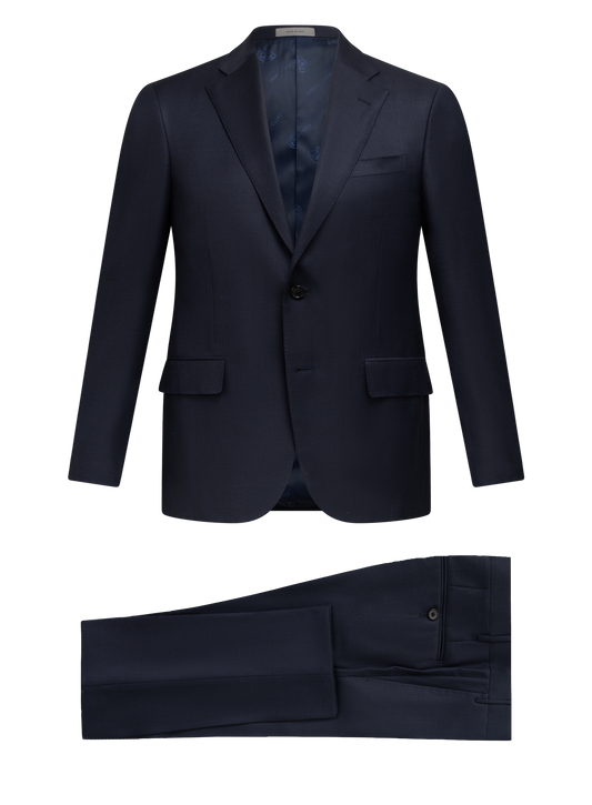 Pak van virgin wol, zijde en flax | FULL_WIDTH | BLUE NAVY