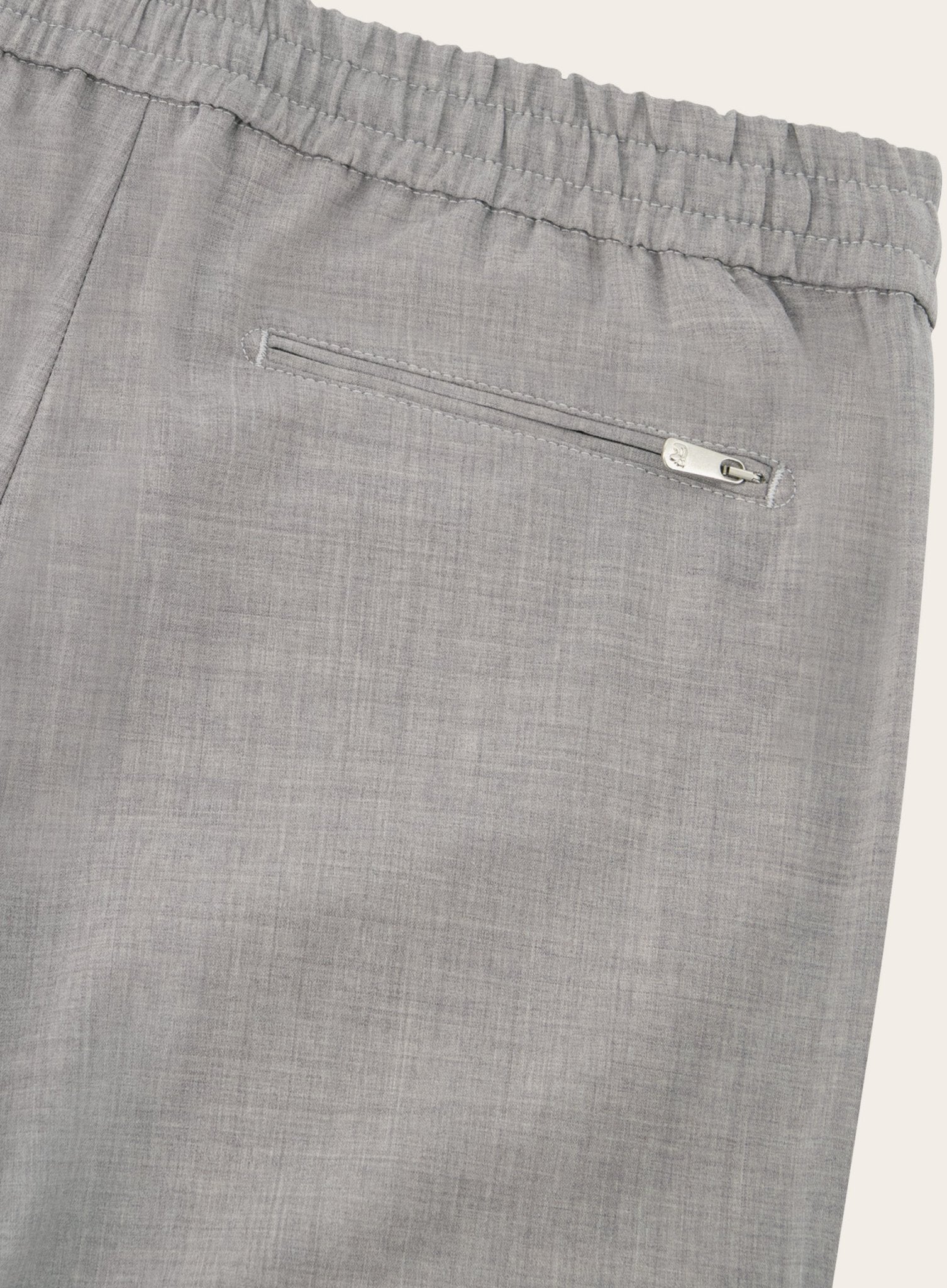 Carraciolo pantalon van wol | L.Grijs