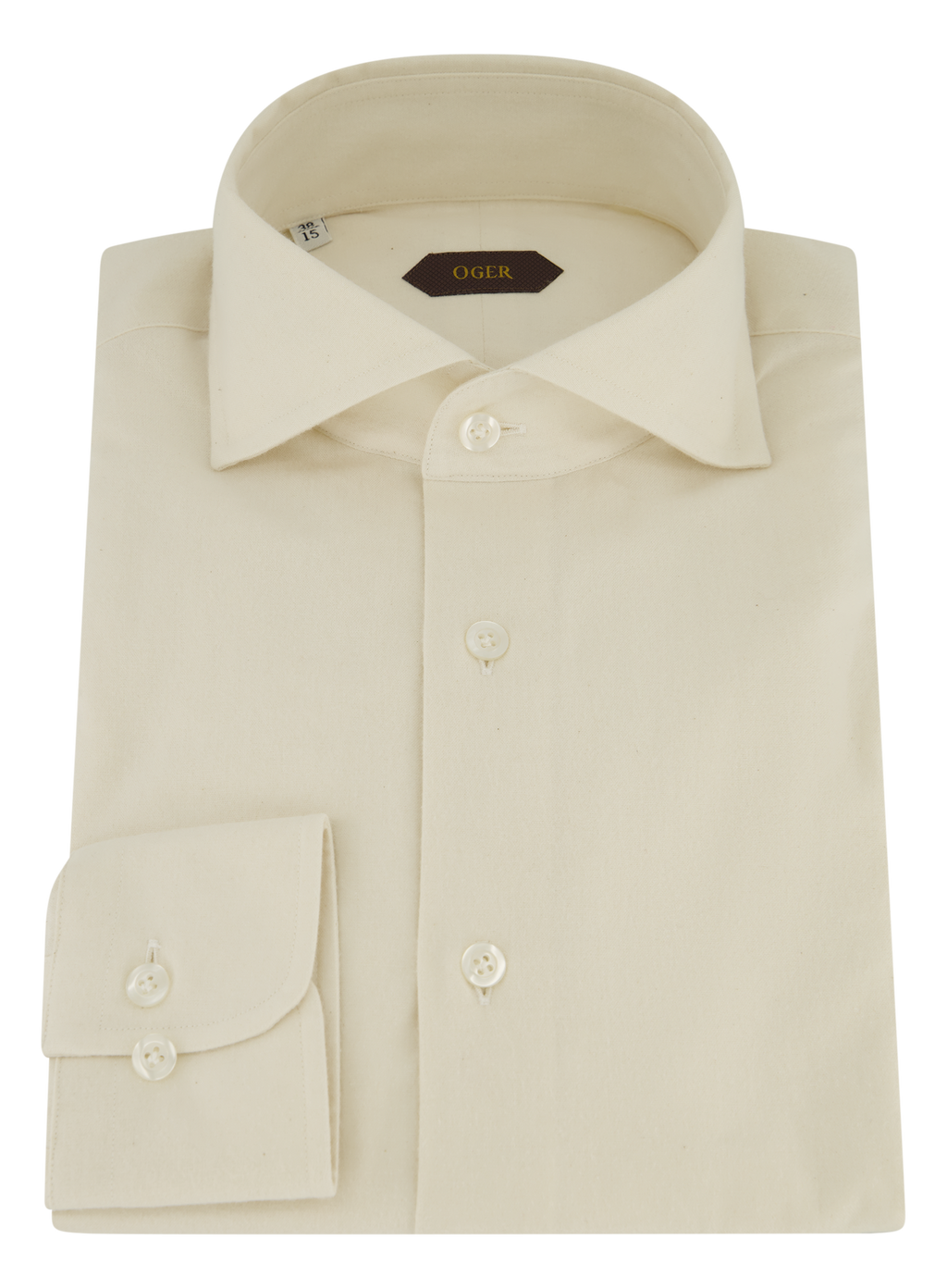 Shirt van katoen | Beige