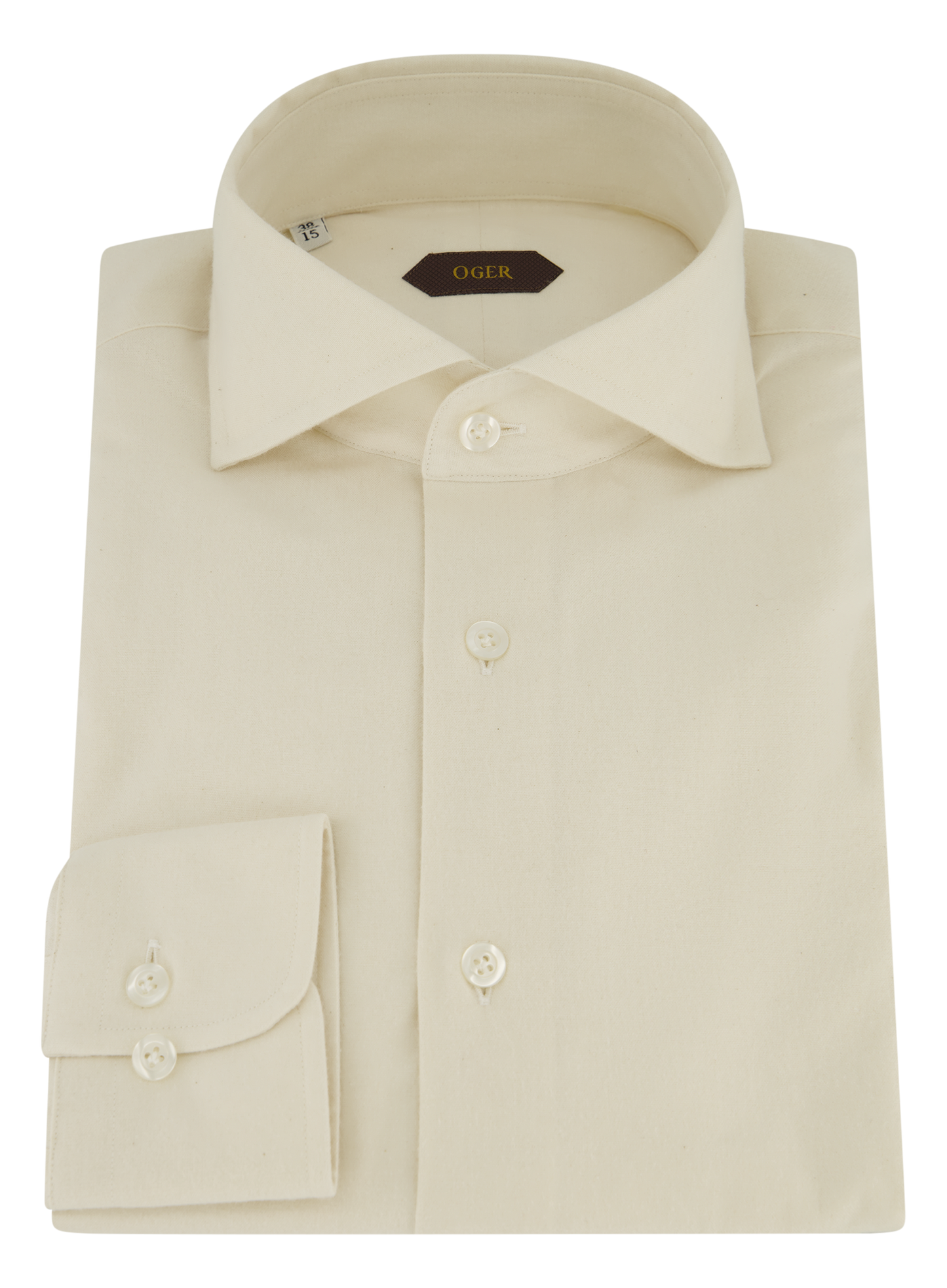 Shirt van katoen | Beige