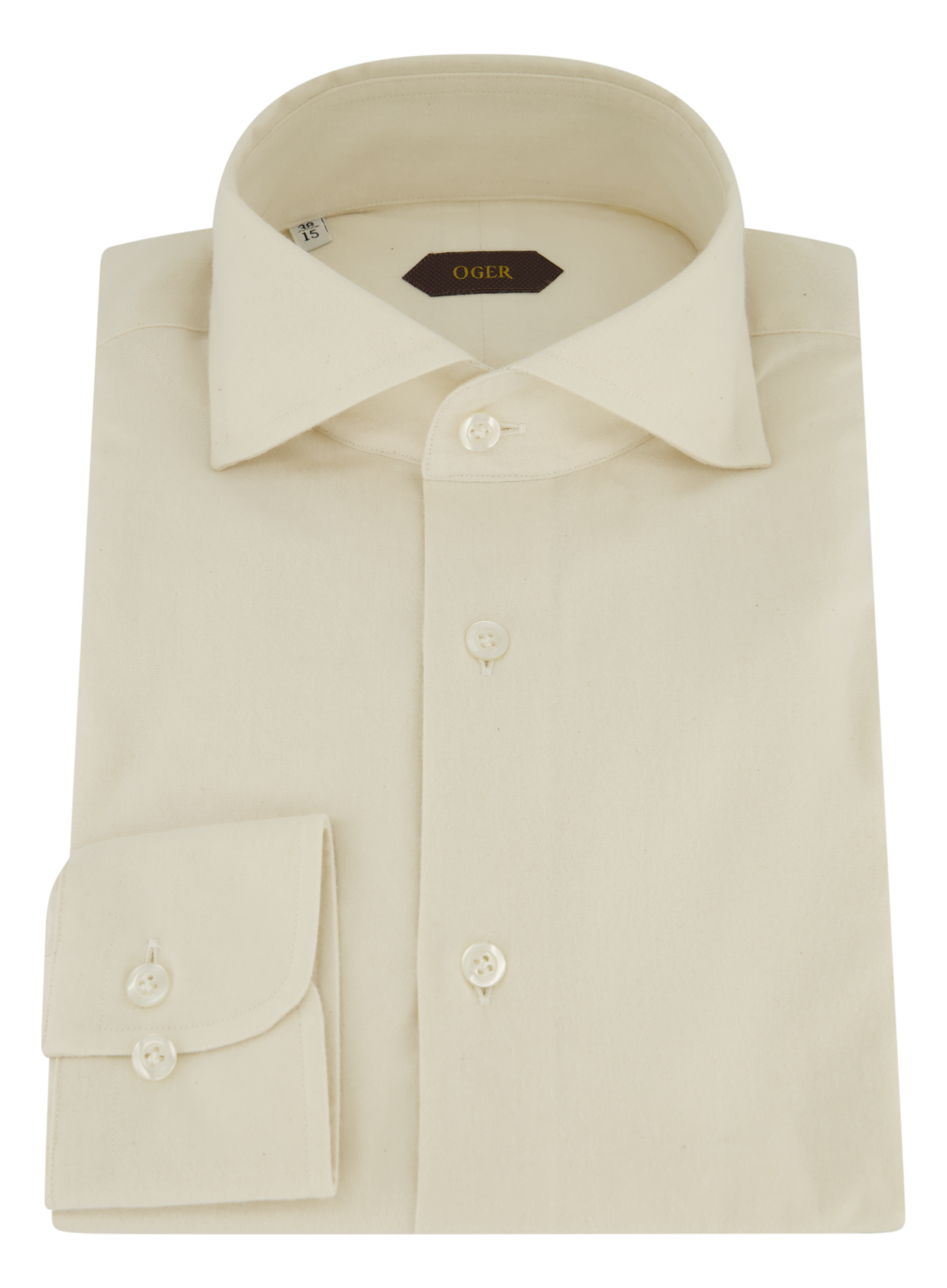Shirt van katoen | Beige