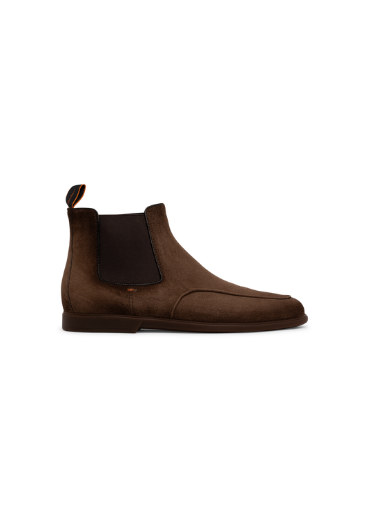 Chelsea boots van suède | FULL_WIDTH | Bruin
